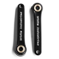 WHITE INDUSTRIES G30 Cranks | 170mm | Black & Brass