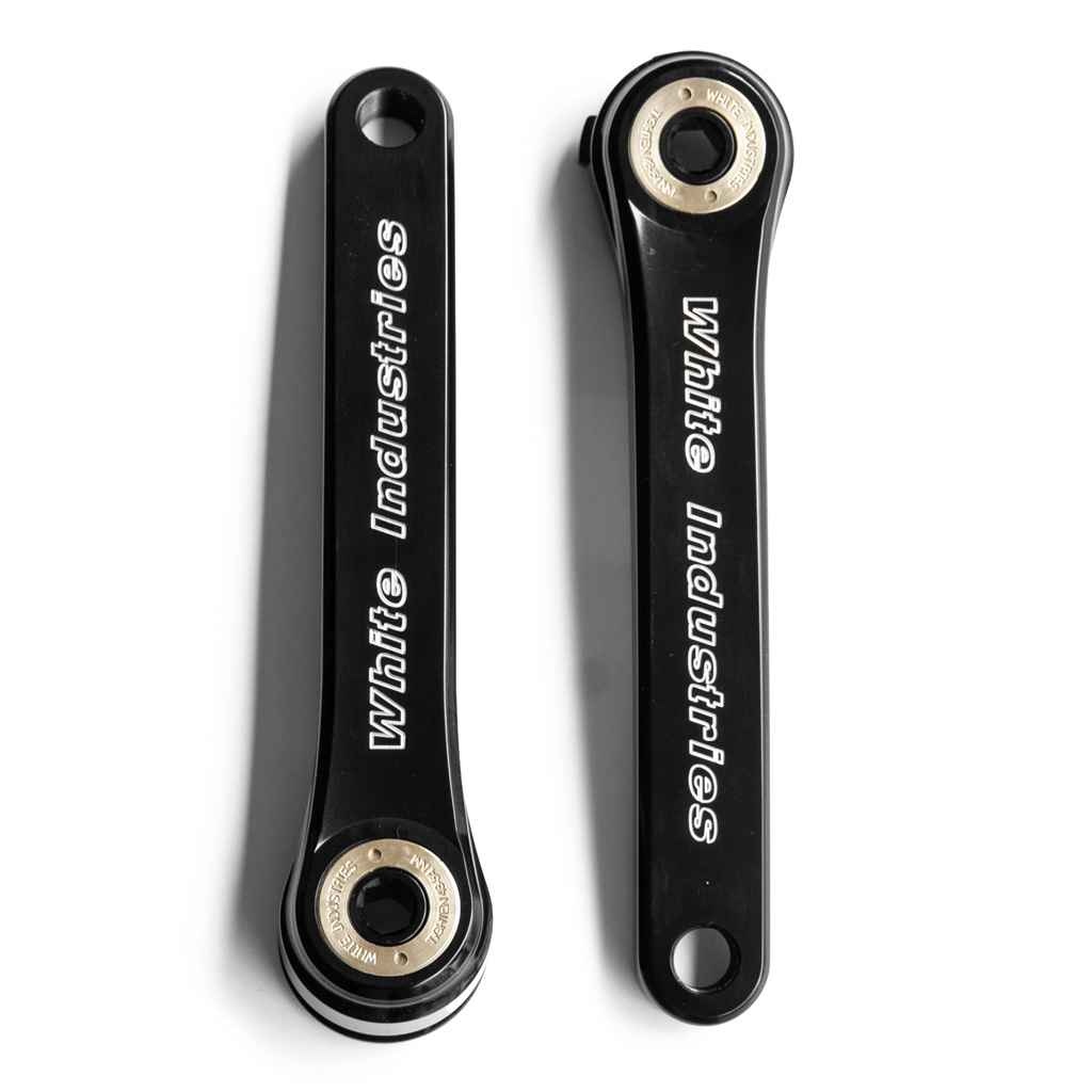 WHITE INDUSTRIES G30 Cranks | 170mm | Black & Brass