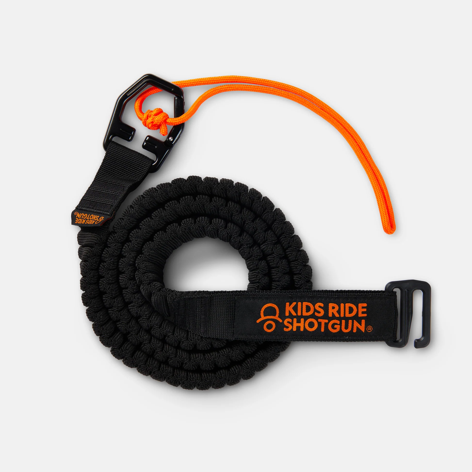 KIDS RIDE SHOTGUN Kids Ride Shotgun, Quick Fit MTB Tow Rope, Black
