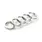 WHEELS MFG Headset Spacer | 1-1/8''x 10mm | Silver, Single