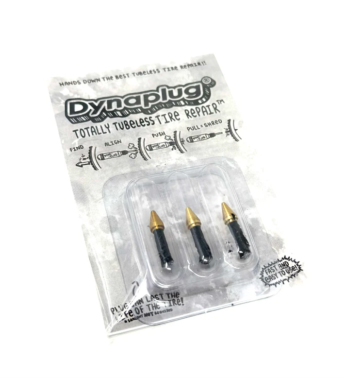 DYNAPLUG Tubeless Tire Repair Plugs: Pointed Soft Nose Tip | 3 pack