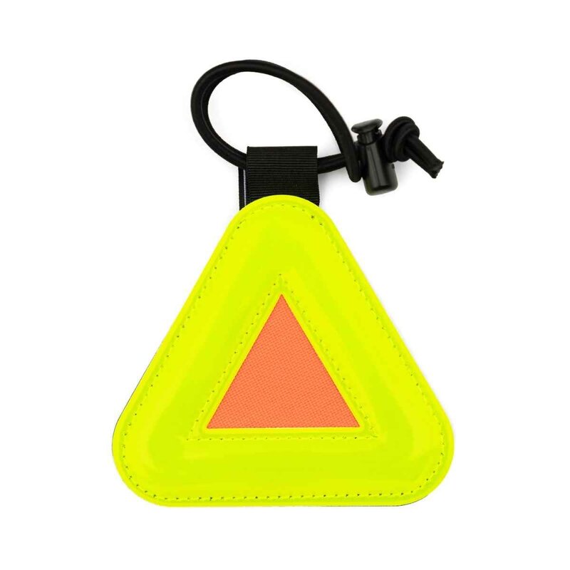 Blue Lug Triangle Reflector - Bike and Brew