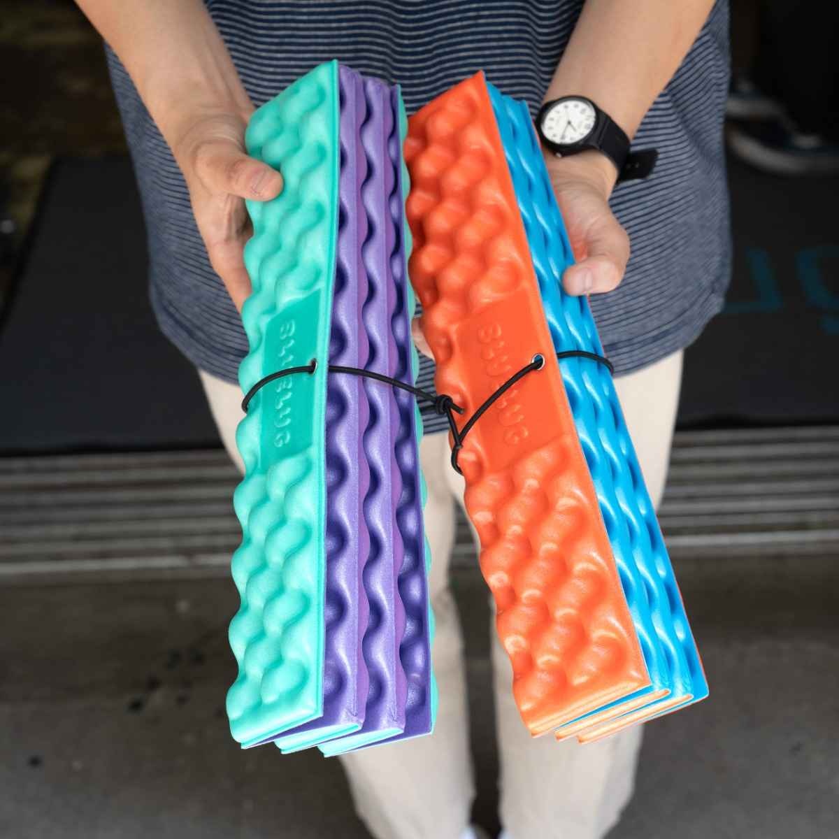 BLUE LUG Puff Seat Basket Pad