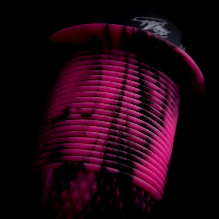 DMR DeathGrip // Flanged, Thick, Marble Pink