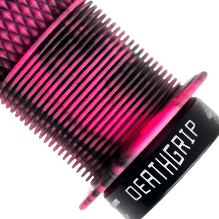 DMR DeathGrip // Flanged, Thick, Marble Pink