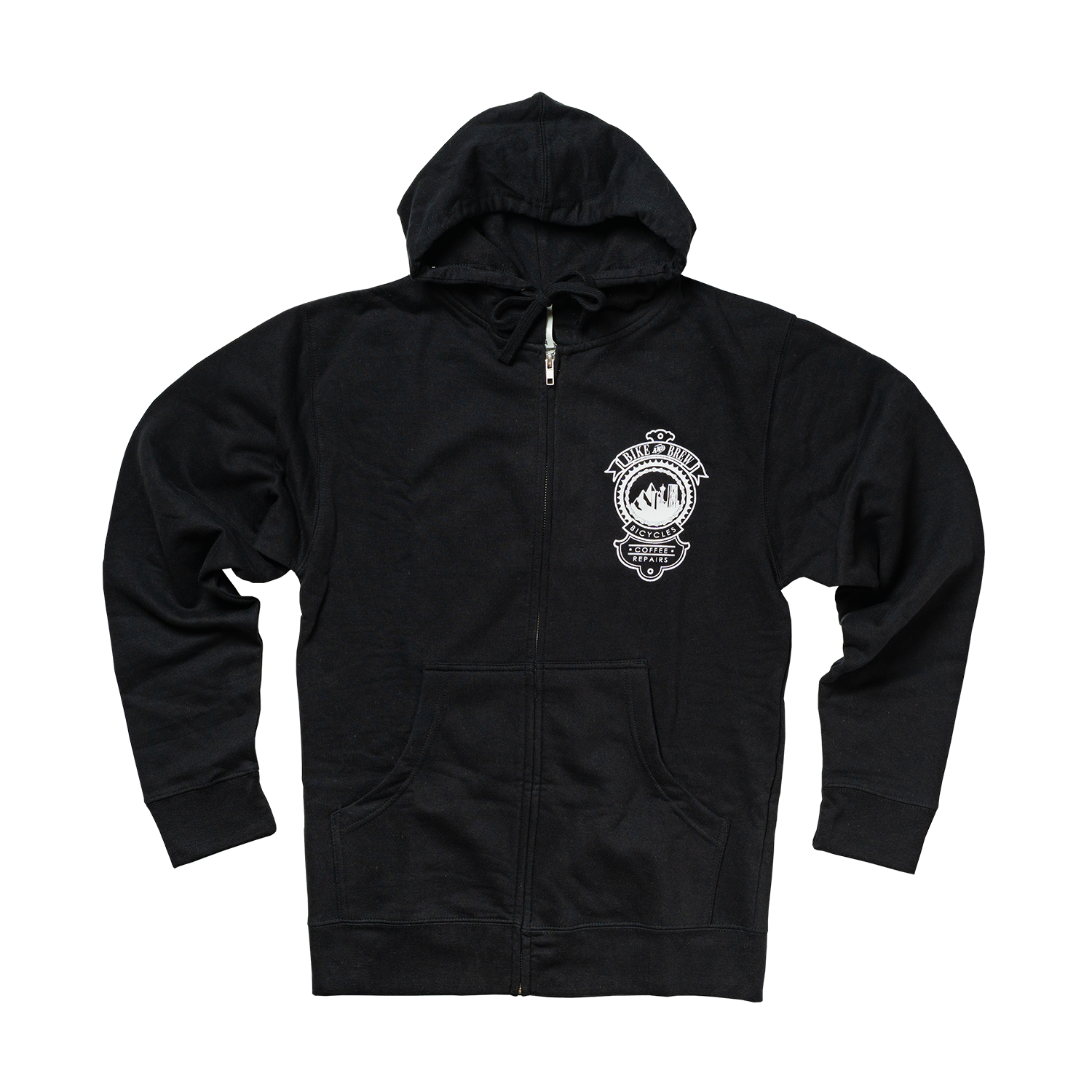BIKE AND BREW OG Zip Hoody