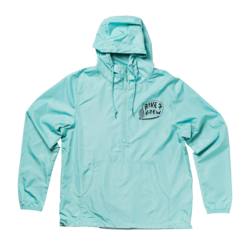BIKE AND BREW Anorak Windbreaker - Aqua