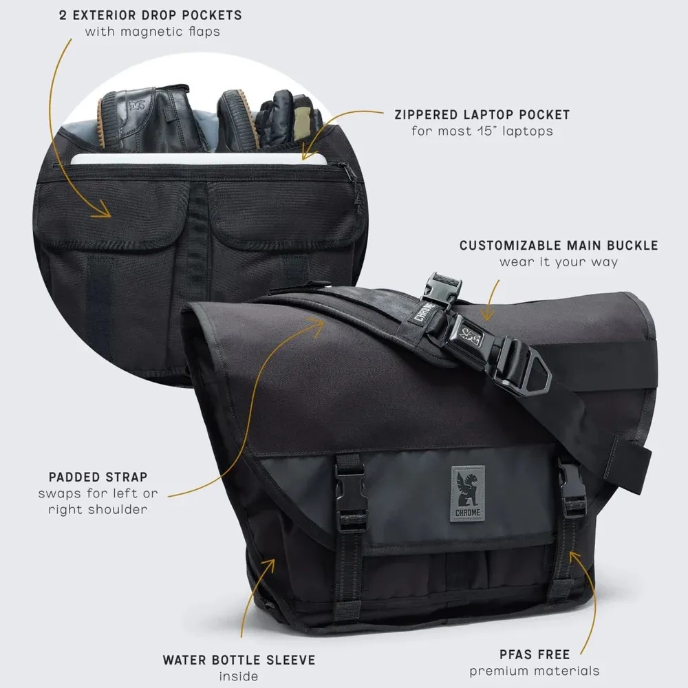 CHROME INDUSTRIES Citizen Messenger Bag 15L
