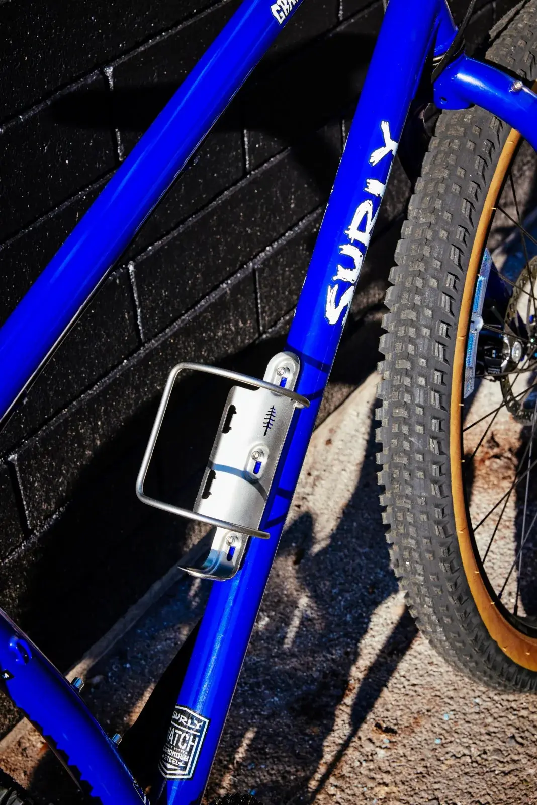 PORTLAND DESIGN WORKS BigZag Stainless Water Bottle Cage - for Nalgene