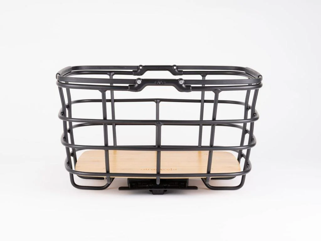 ATRAN VELO Duo // Bamboo AVS Bike Basket