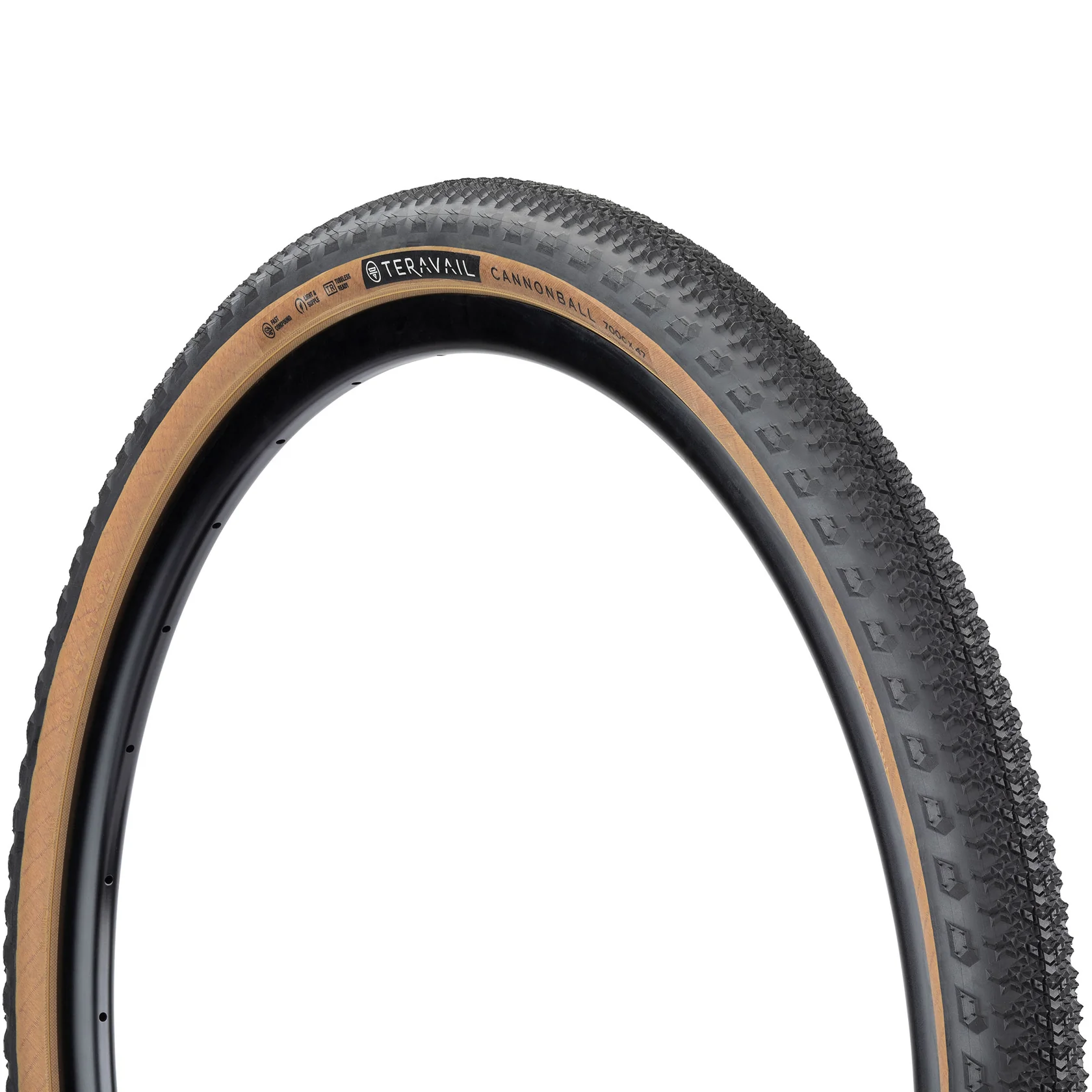 TERAVAIL Cannonball Tire - Light & Supple