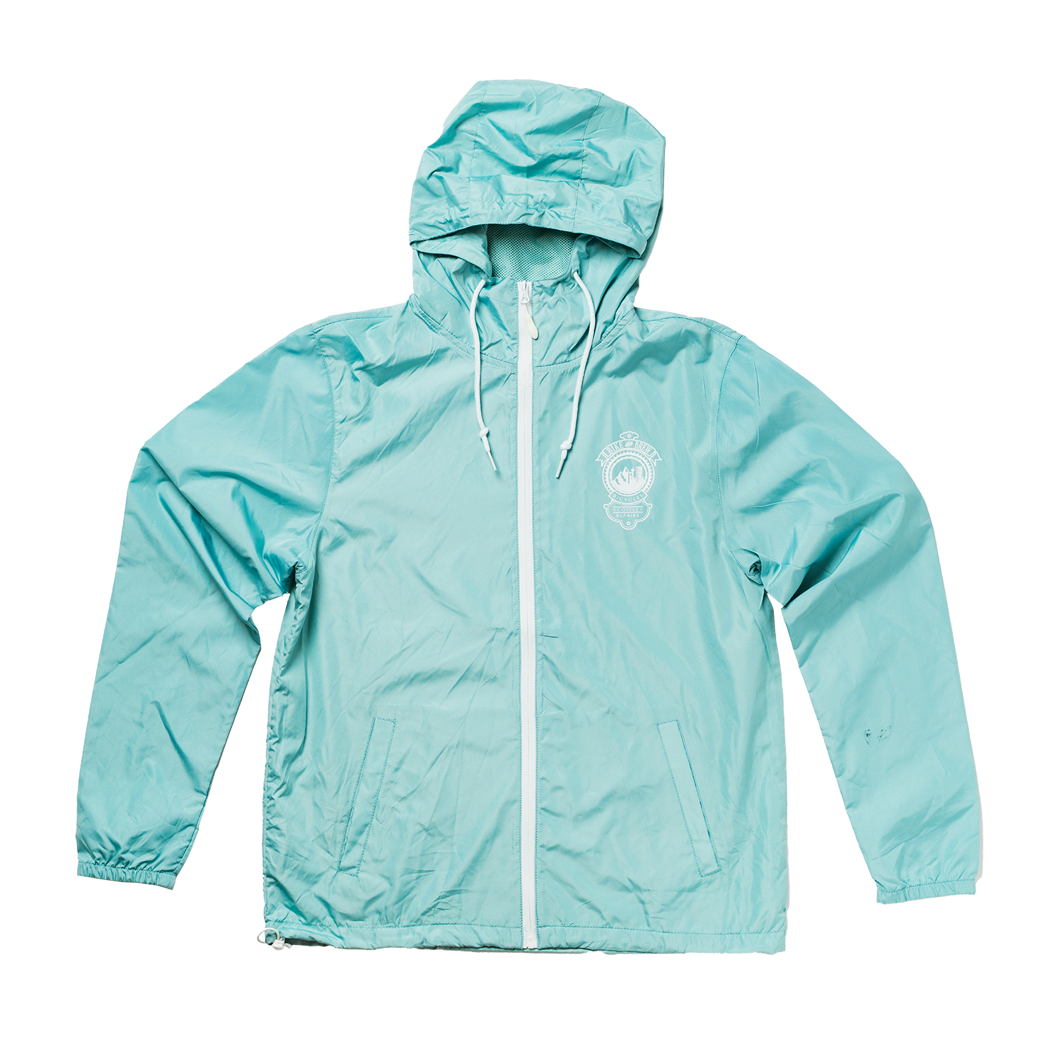BIKE AND BREW Full-Zip Windbreaker