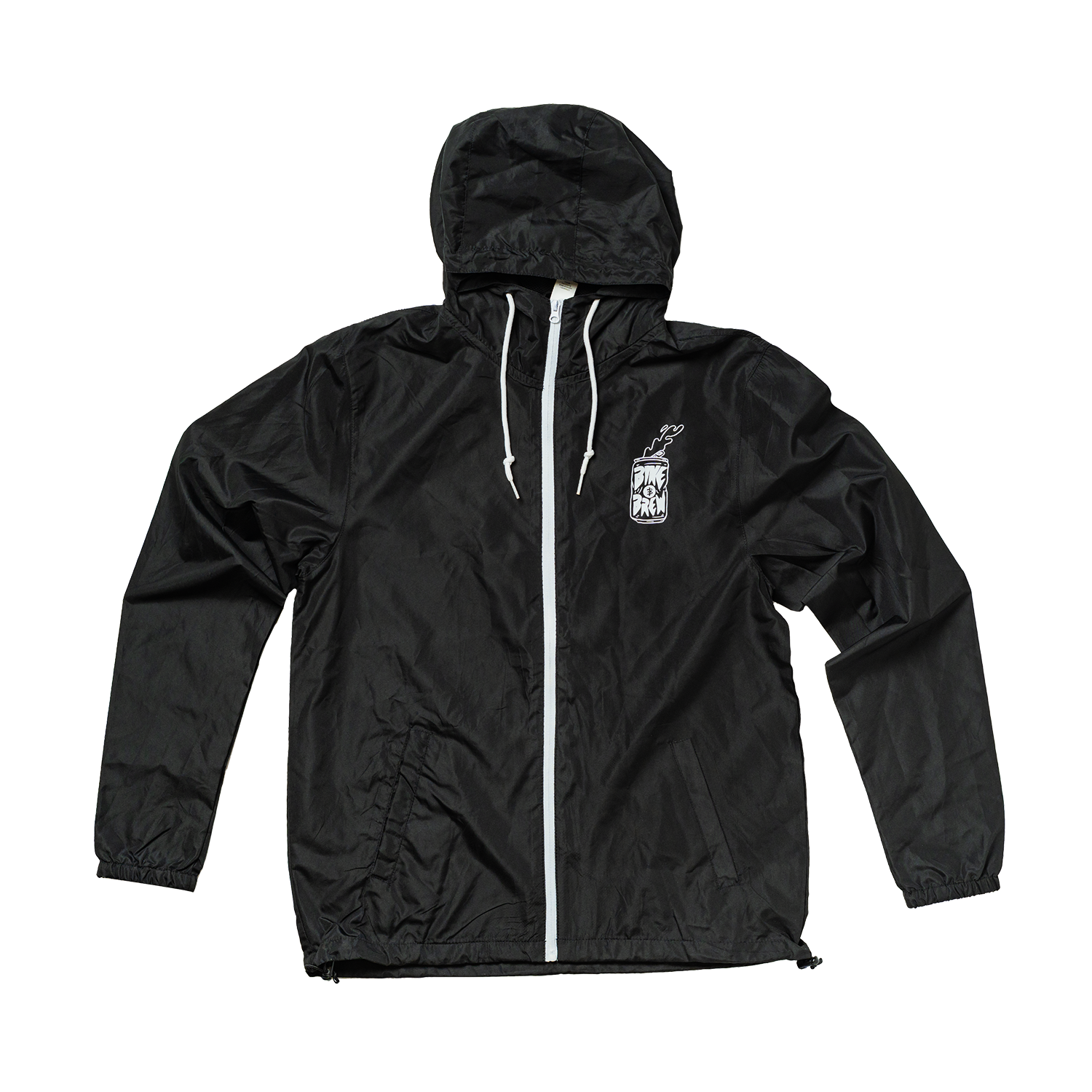 BIKE AND BREW Full-Zip Windbreaker
