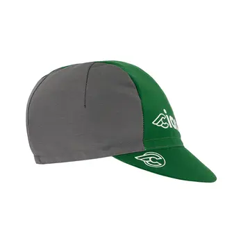 CINELLI Cycling Cap - Logotype, Green & Gray