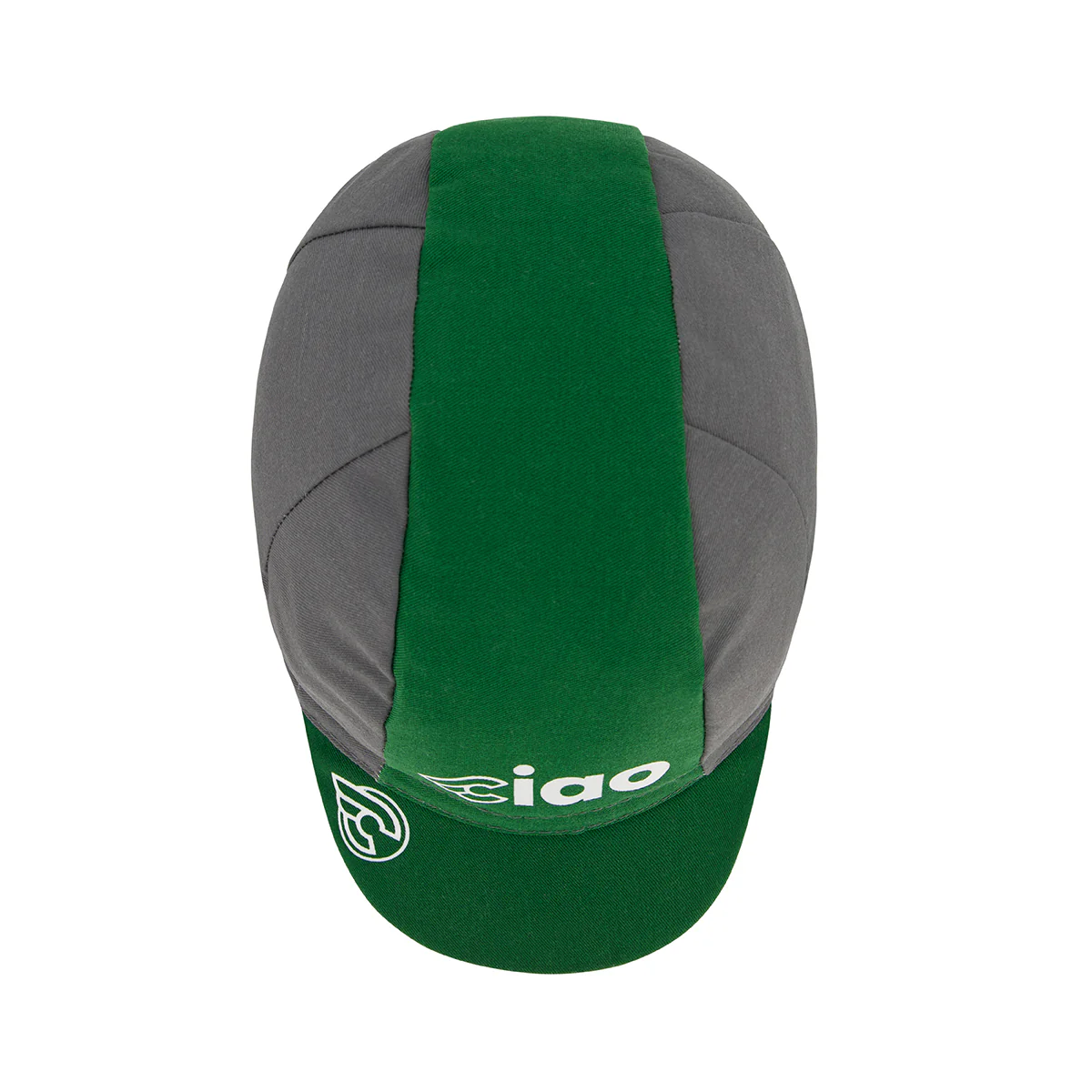 CINELLI Cycling Cap - Logotype, Green & Gray