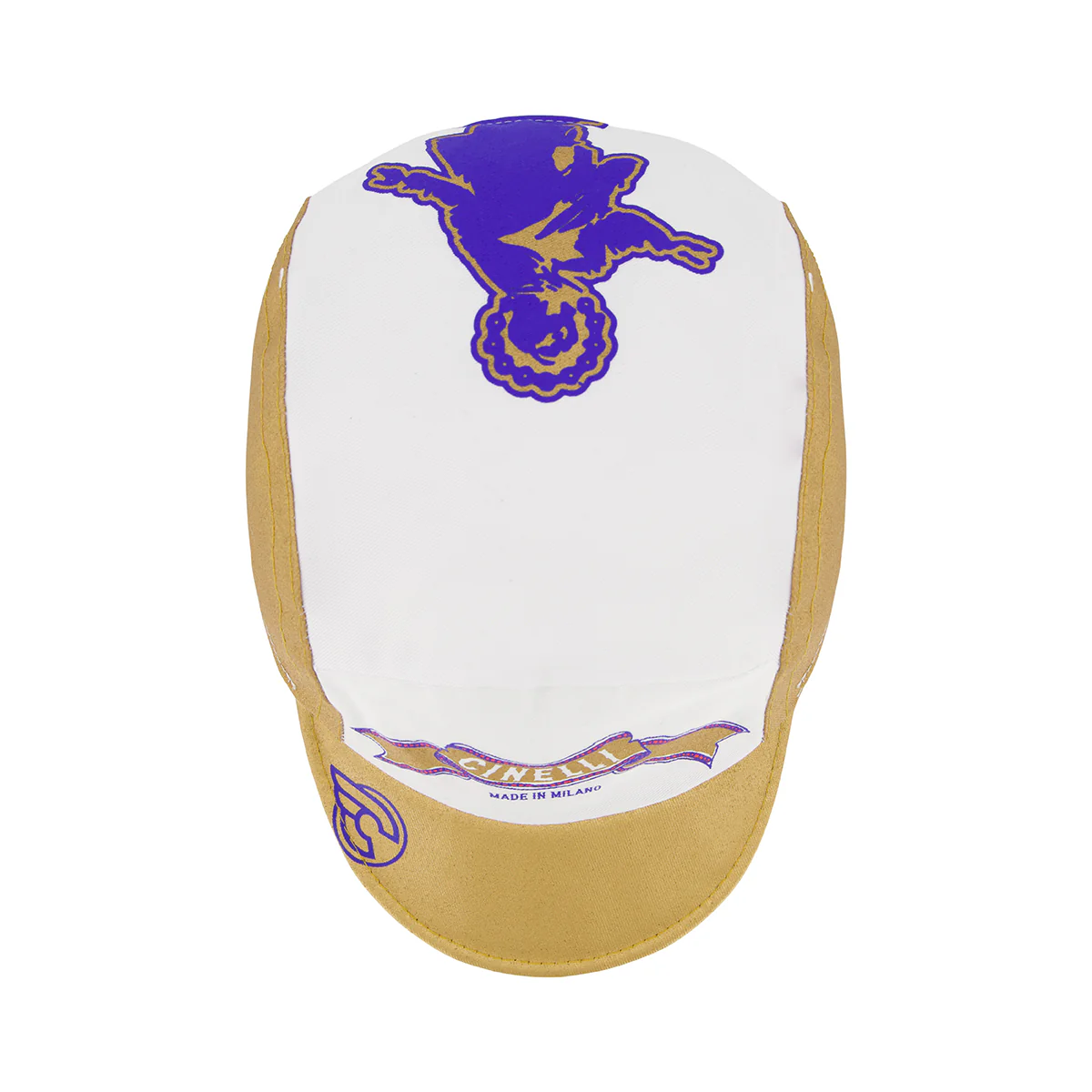 CINELLI Cycling Cap - Explorer, Madonnina White