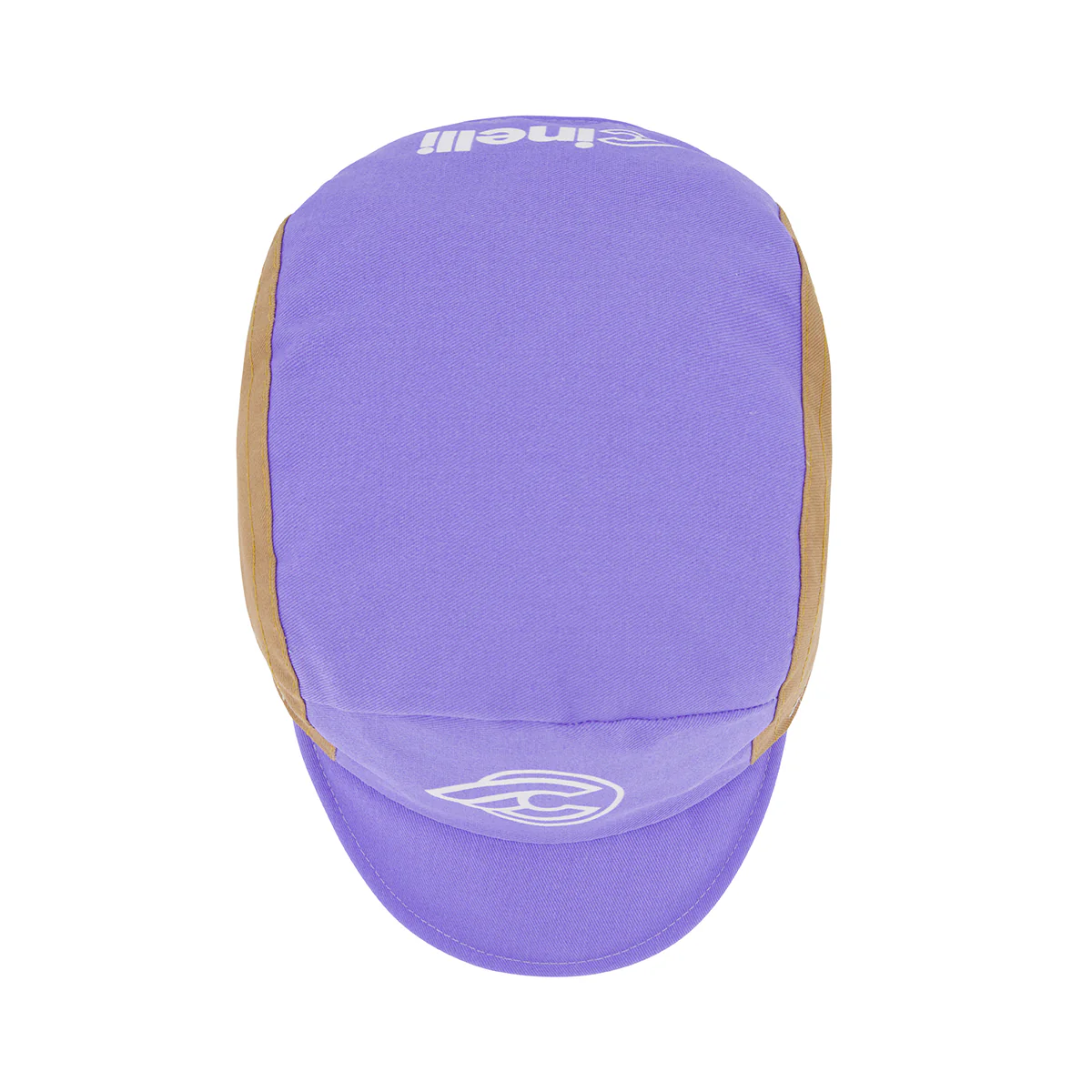 CINELLI Cycling Cap - Explorer, Winged-C, Blue & Sand