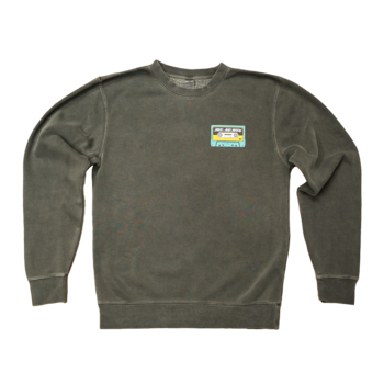 BIKE AND BREW Skully Bridgeland Faded Crewneck Sweatshirt