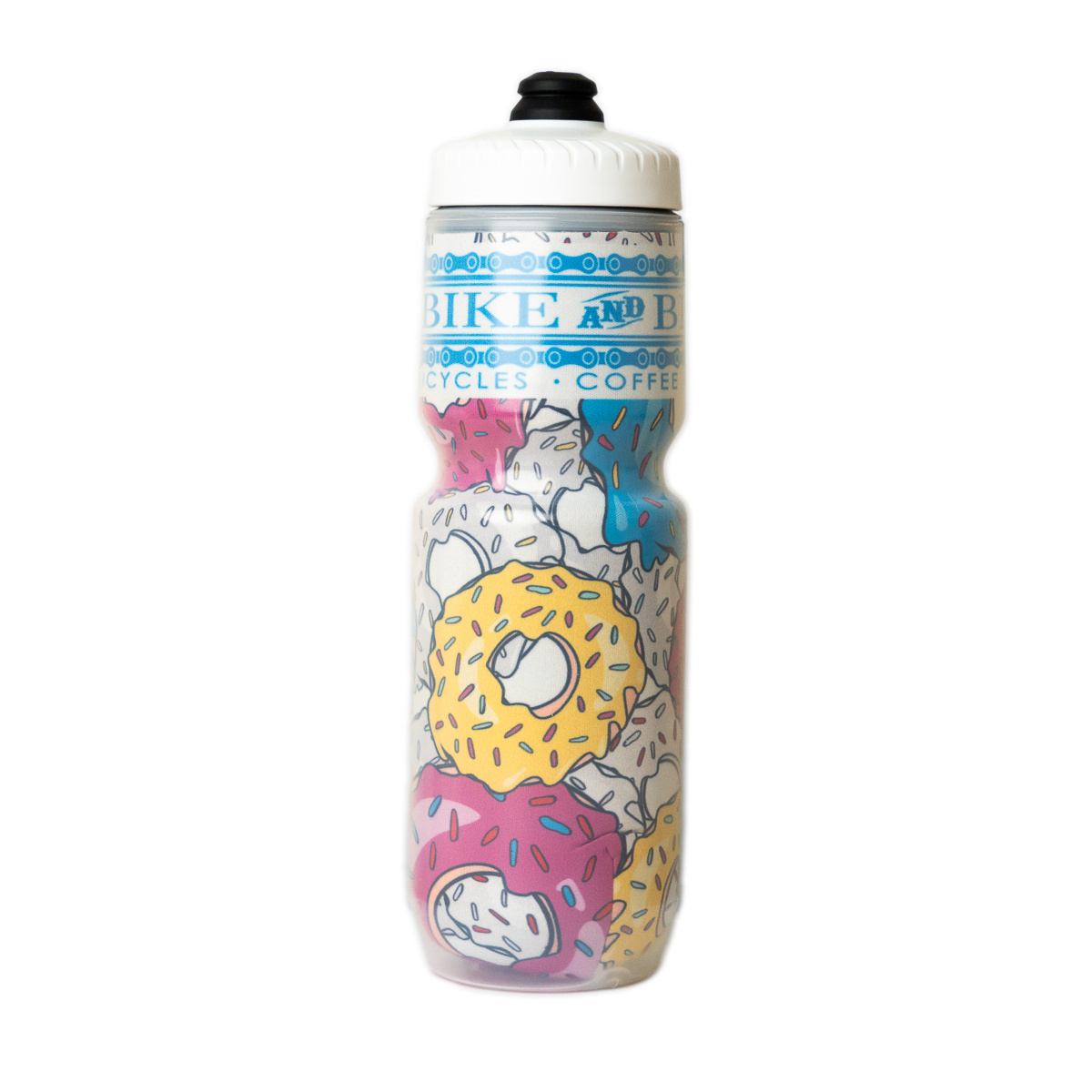 BIKE AND BREW Insulated Water Bottle