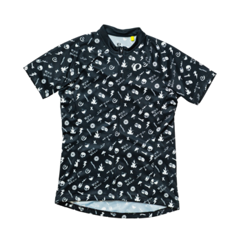 BIKE AND BREW Classic Jersey - Party Print - Women's