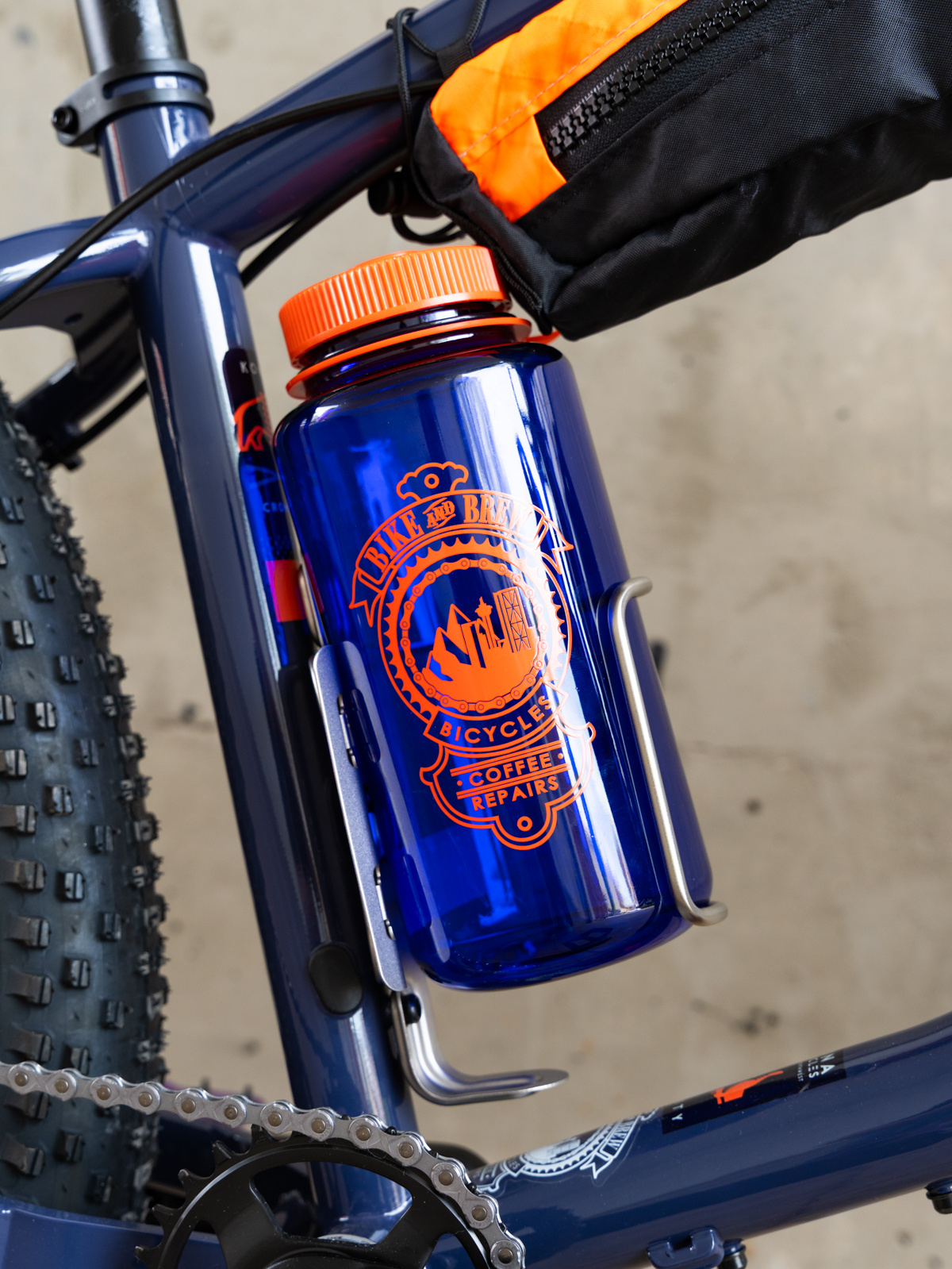 BIKE AND BREW Nalgene Water Bottle