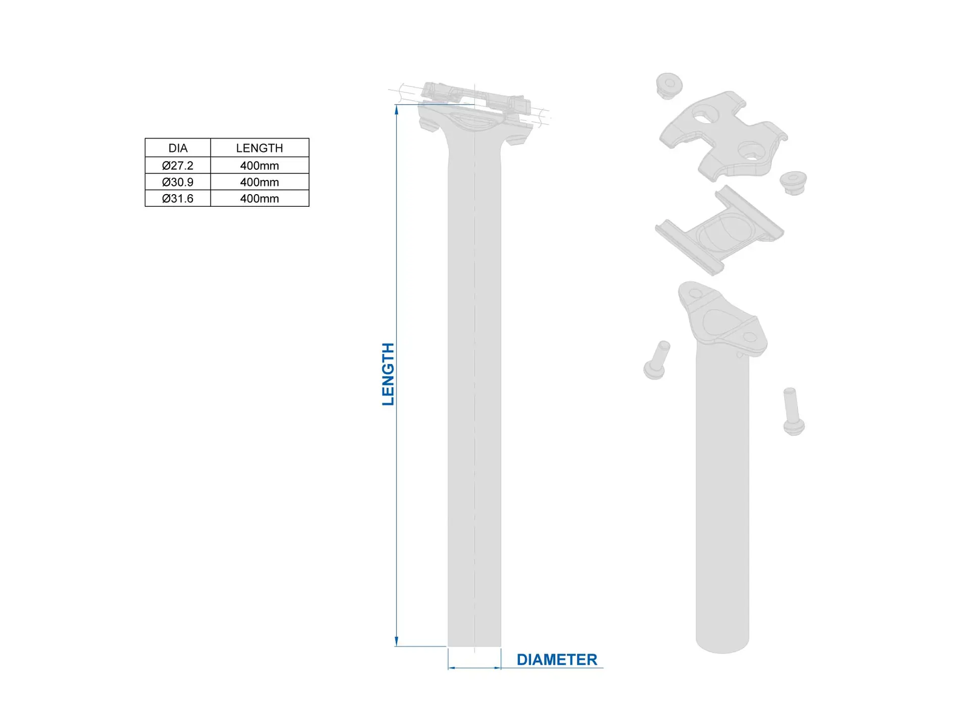 RITCHEY Comp Zero Seatpost