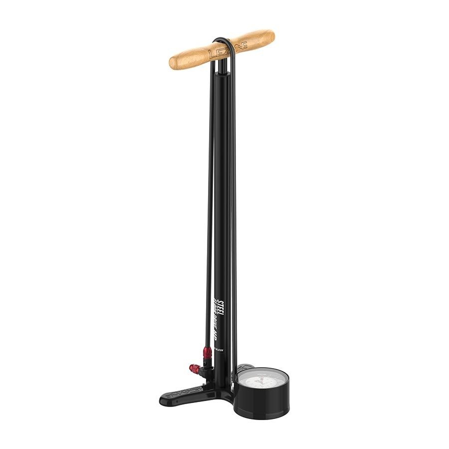 LEZYNE Steel Floor Drive, Floor Pump, ABS-1 Pro Chuck, 220psi, Black