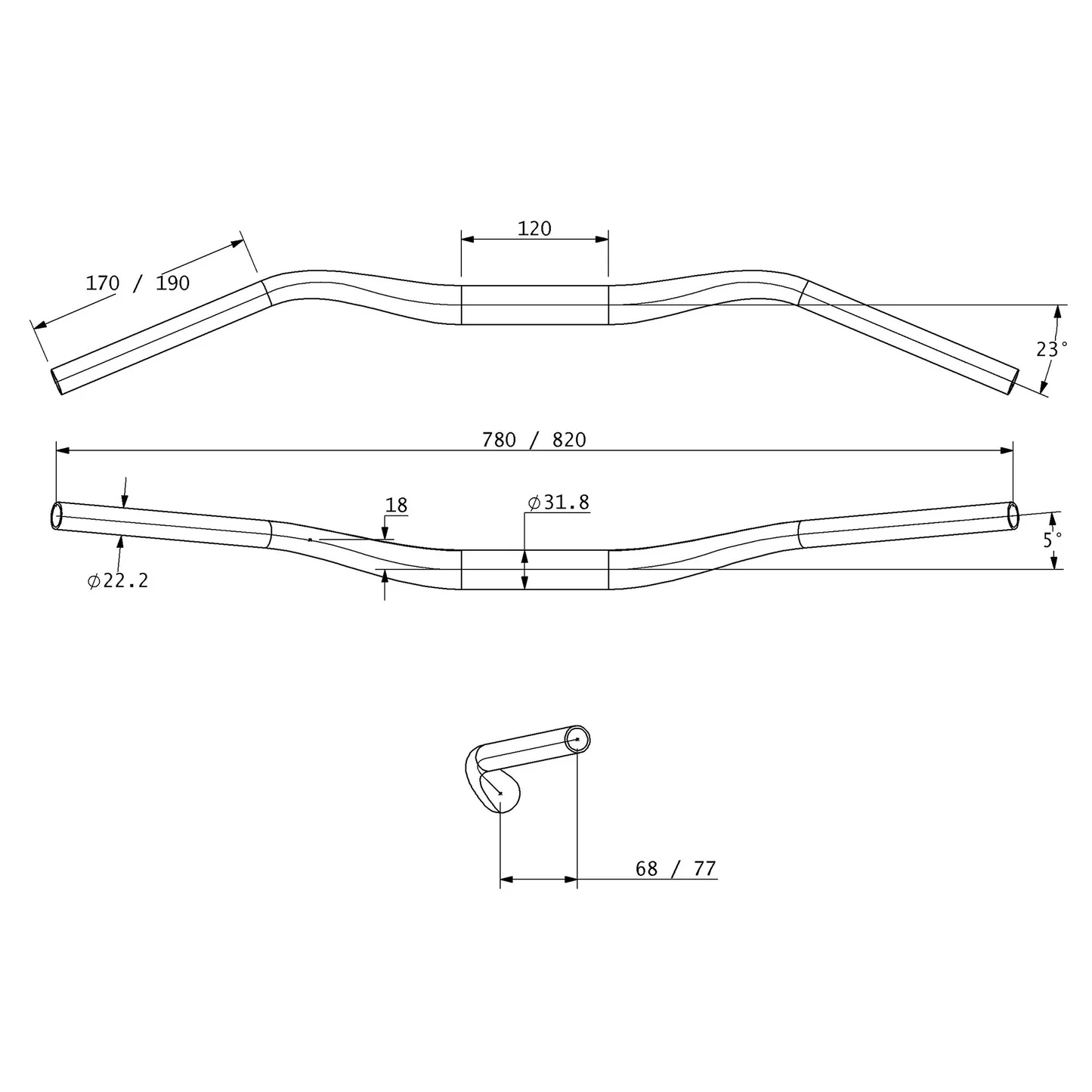 TERAVAIL Swale Handlebar