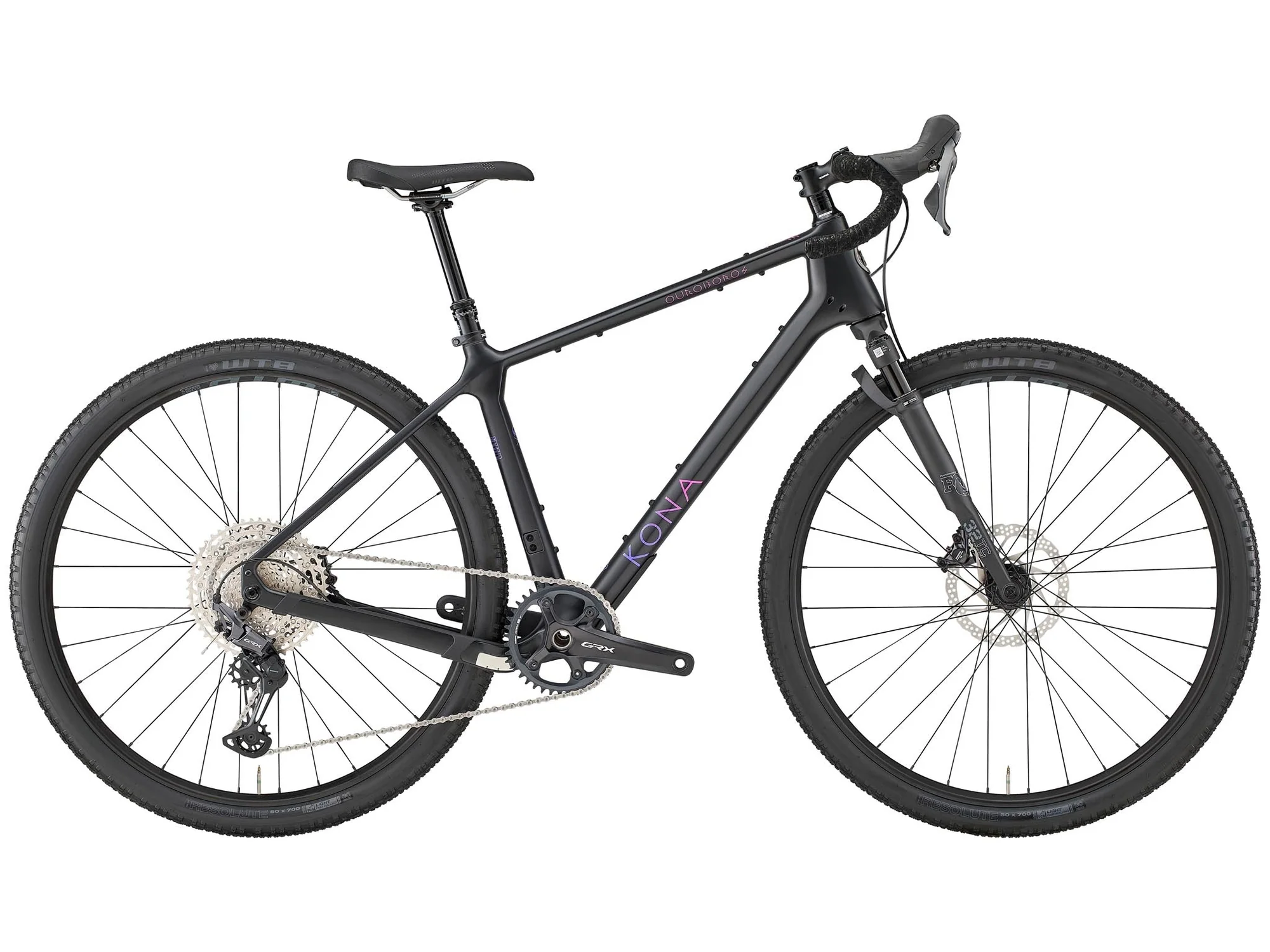 KONA Ouroboros CR - Matte Carbon Black