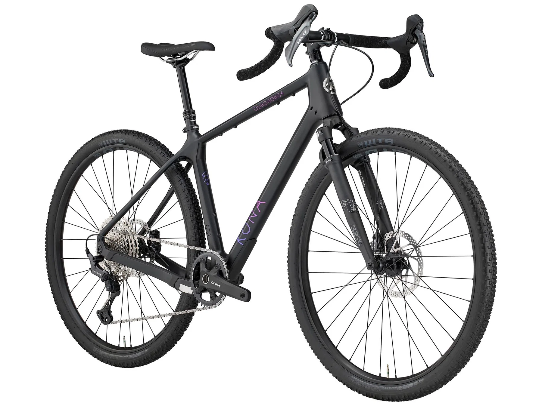 KONA Ouroboros CR - Matte Carbon Black