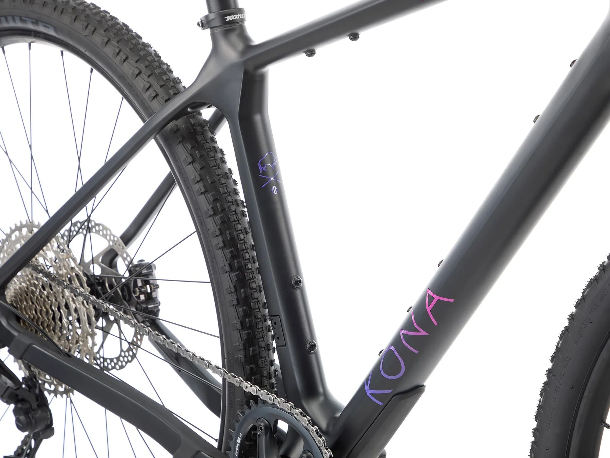 KONA Ouroboros CR - Matte Carbon Black