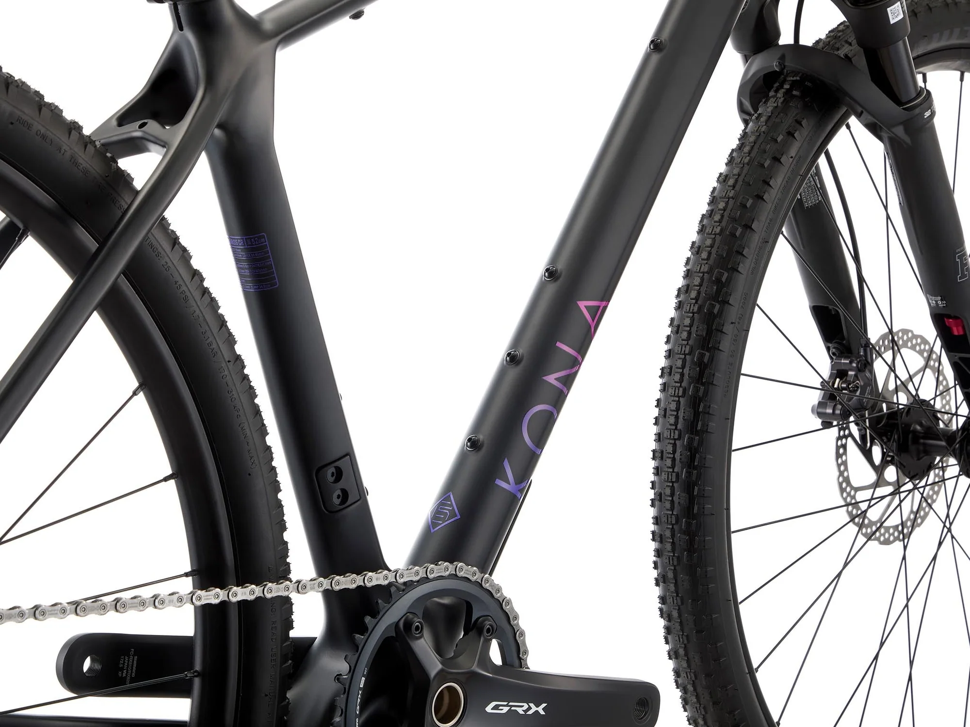 KONA Ouroboros CR - Matte Carbon Black