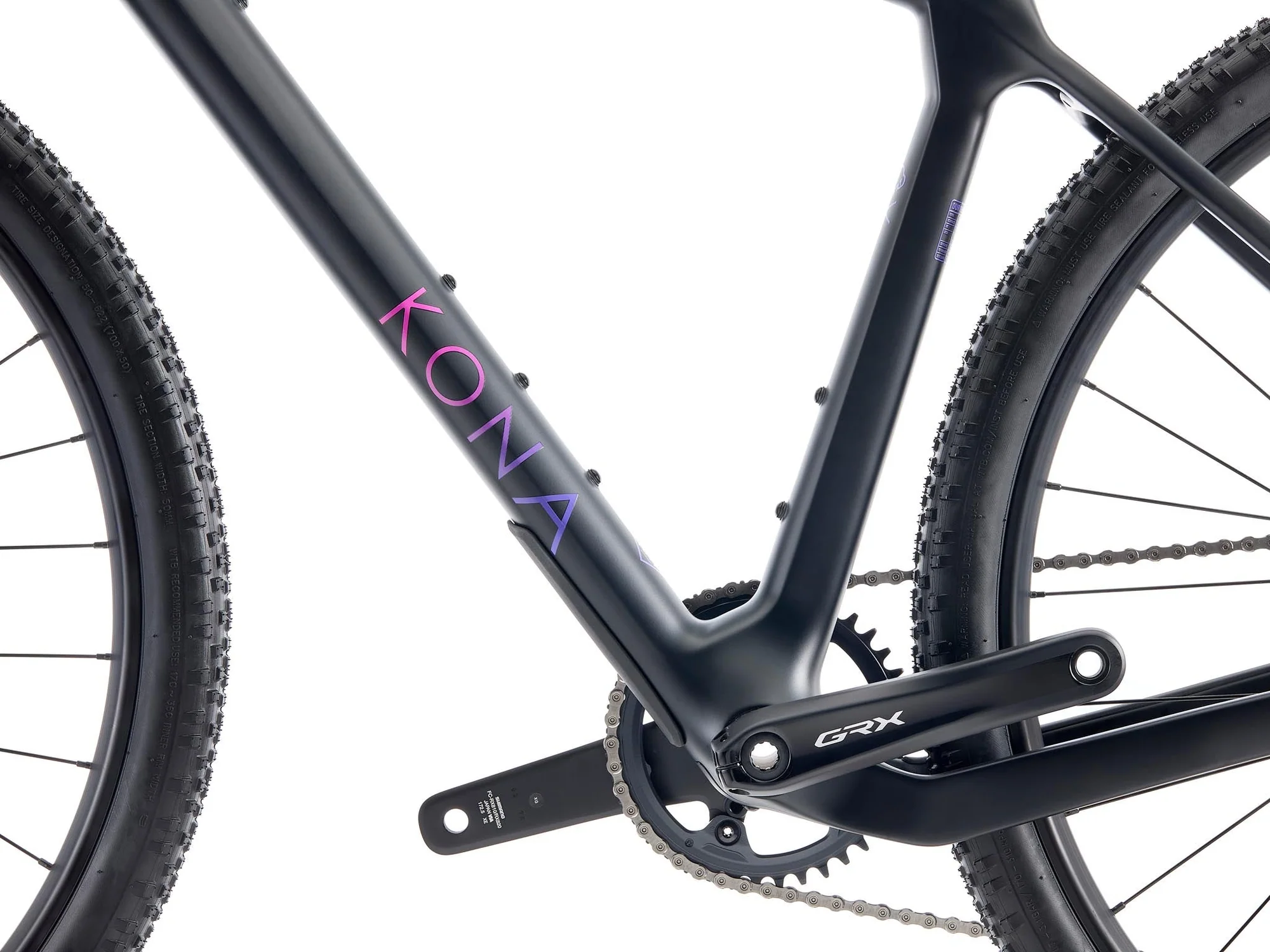 KONA Ouroboros CR - Matte Carbon Black