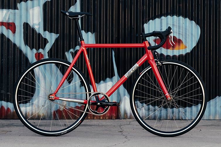 ALL-CITY Thunderdome Frameset, 52cm - Red