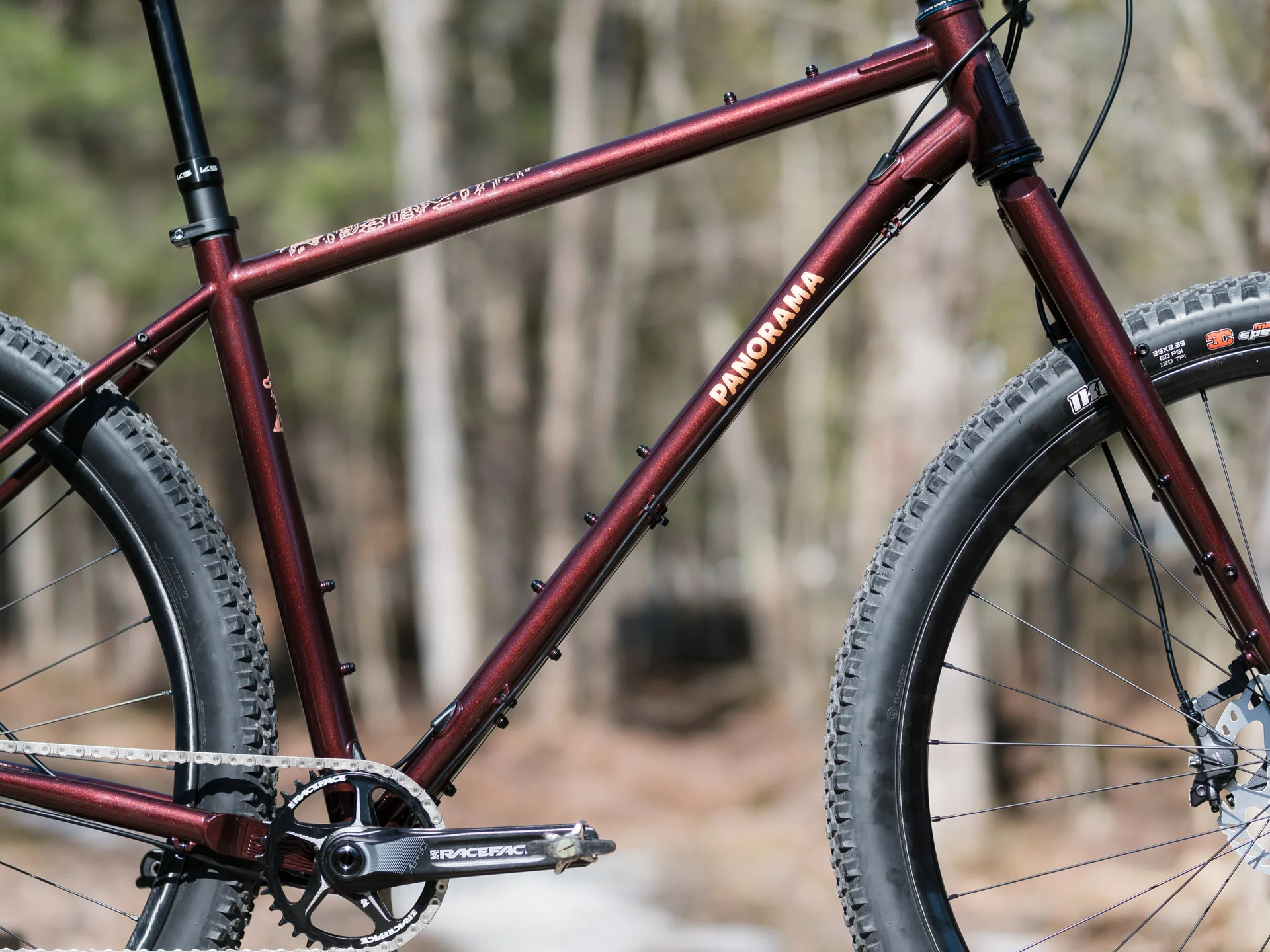 PANORAMA CYCLES Taïga EXP 3 Frameset, Burgandy