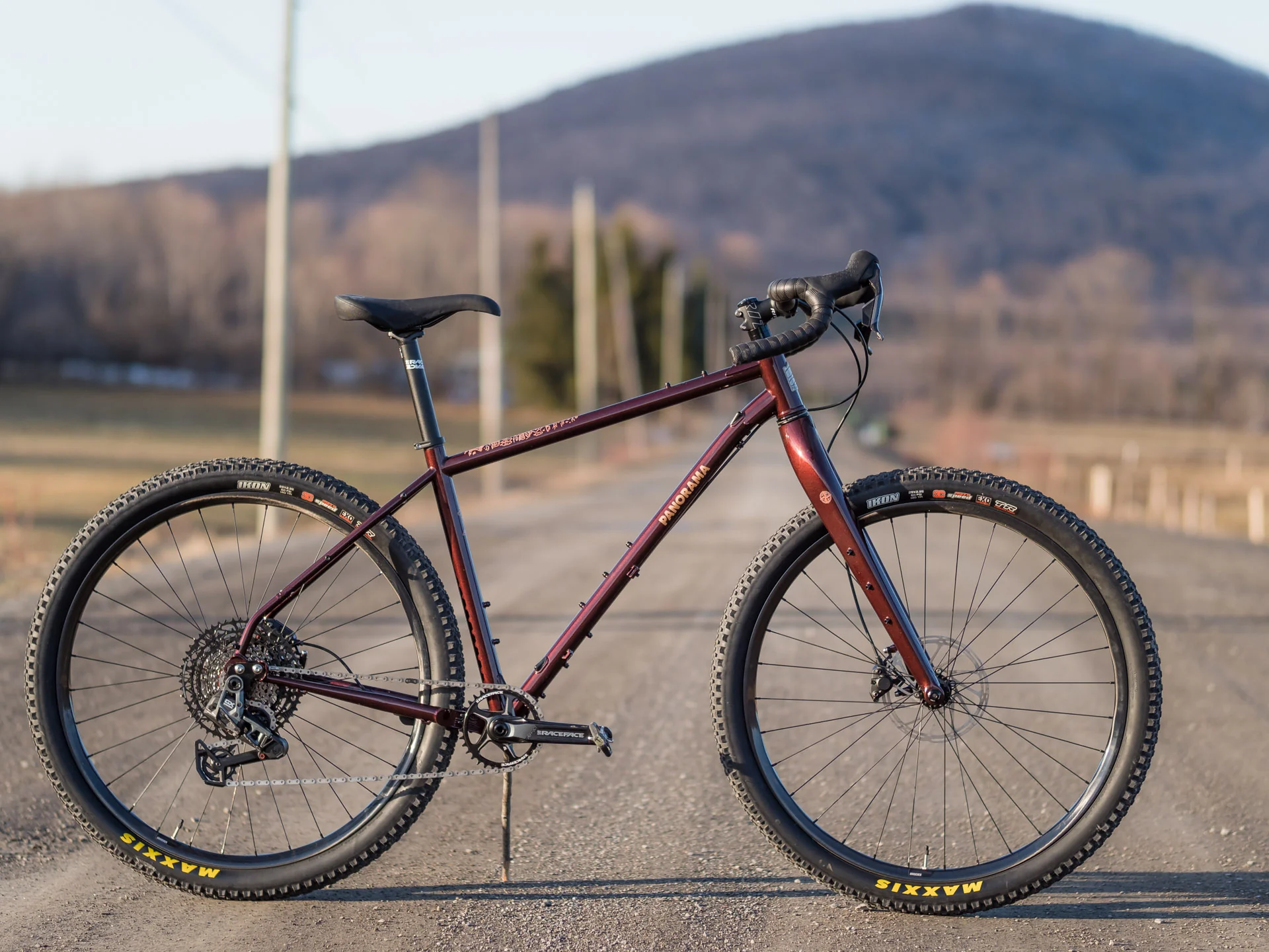 PANORAMA CYCLES Taïga EXP 3 Frameset, Burgandy