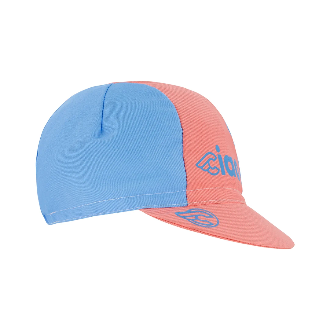 CINELLI Cinelli Cycling Cap Ciao Pink & Light Blue