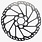 SHIMANO RT-6B750 Disc Brake Rotor, 2.2mm Thick, 6-Bolt