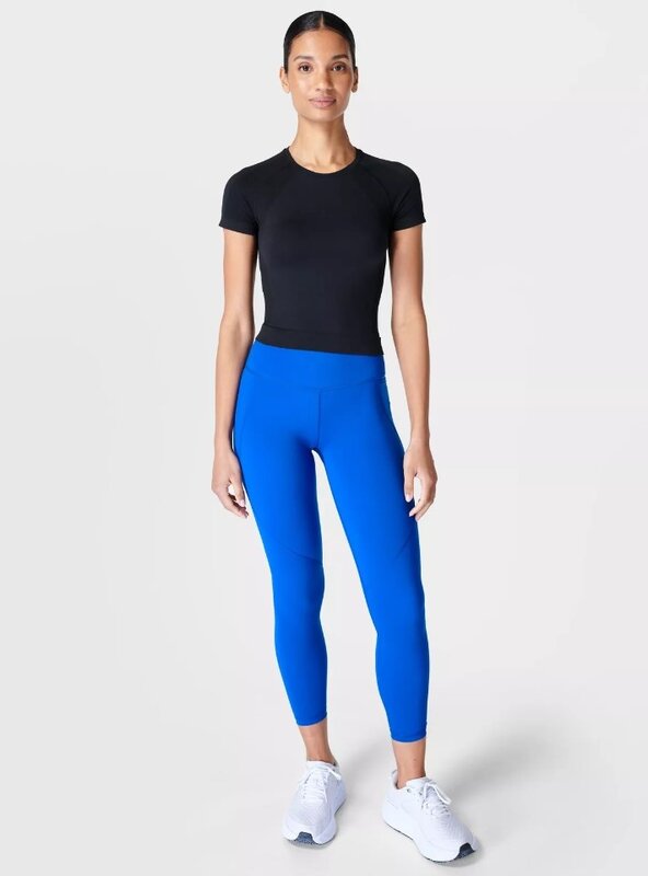 Sweaty Betty Athlete Crop Seamless Workout Tee