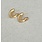 House of Au. + ORA Hot Stuff Gold Hoops