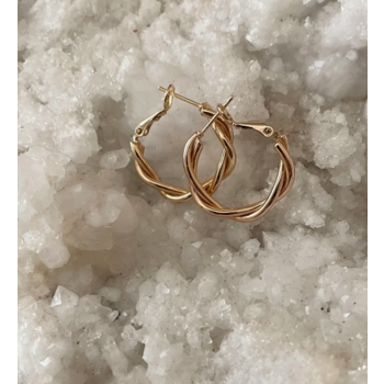 House of Au. + ORA Tainted Love Gold Filled Hoops
