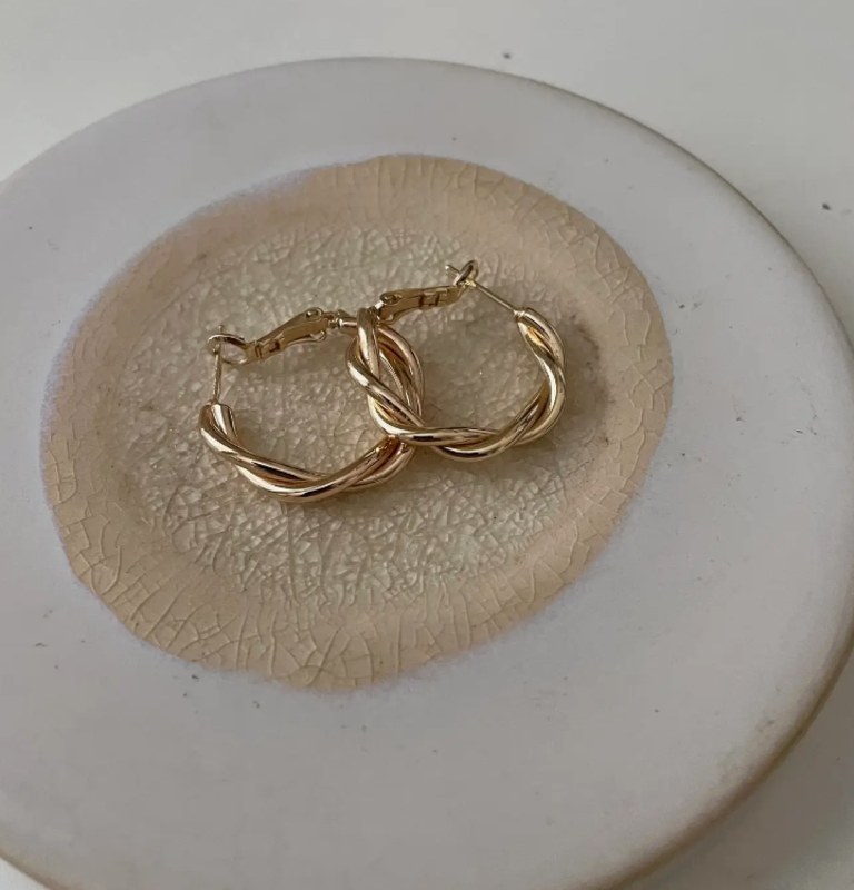 House of Au. + ORA Tainted Love Gold Filled Hoops
