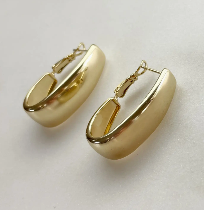 House of Au. + ORA Flawless Hoop Earrings