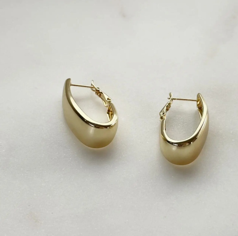 House of Au. + ORA Flawless Hoop Earrings