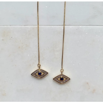 House of Au. + ORA Rhiannon Earrings Evil Eye