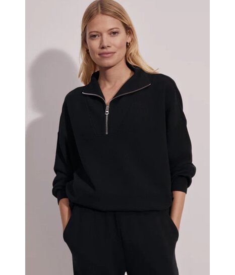 Varley Amelia Half Zip - Coffee Bean — Grace the Boutique