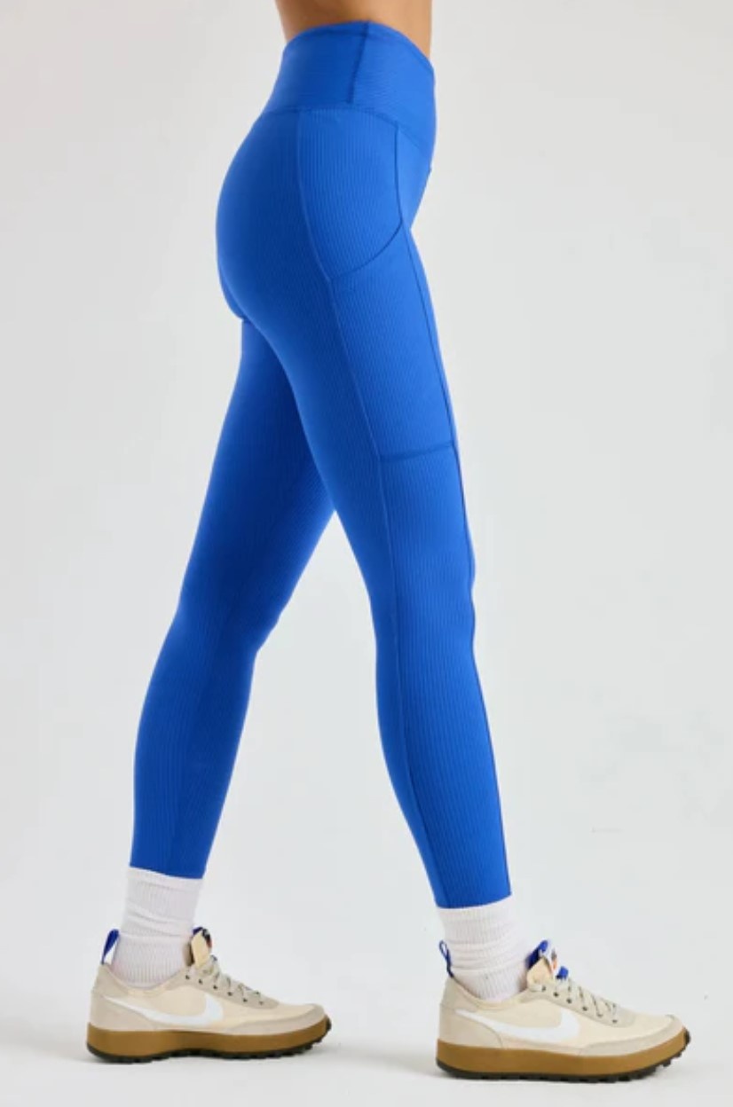 Ribbed Pocket Legging