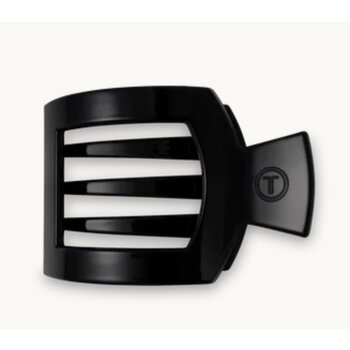 Jet Black Medium Flat Square Clip