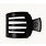 Jet Black Small Flat Square Clip