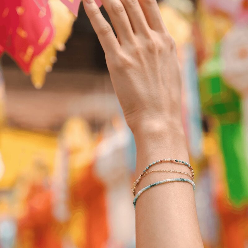 Just Breathe Goddess Bracelet